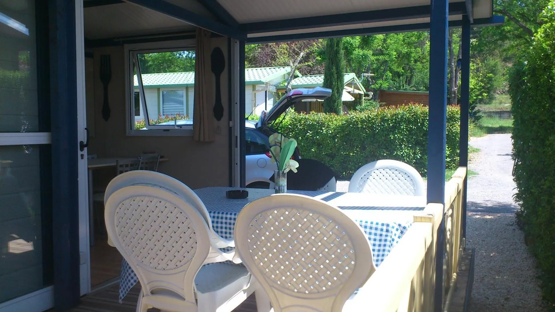 Campsite Mobilhome Chalet Mas De Barry - Ruoms